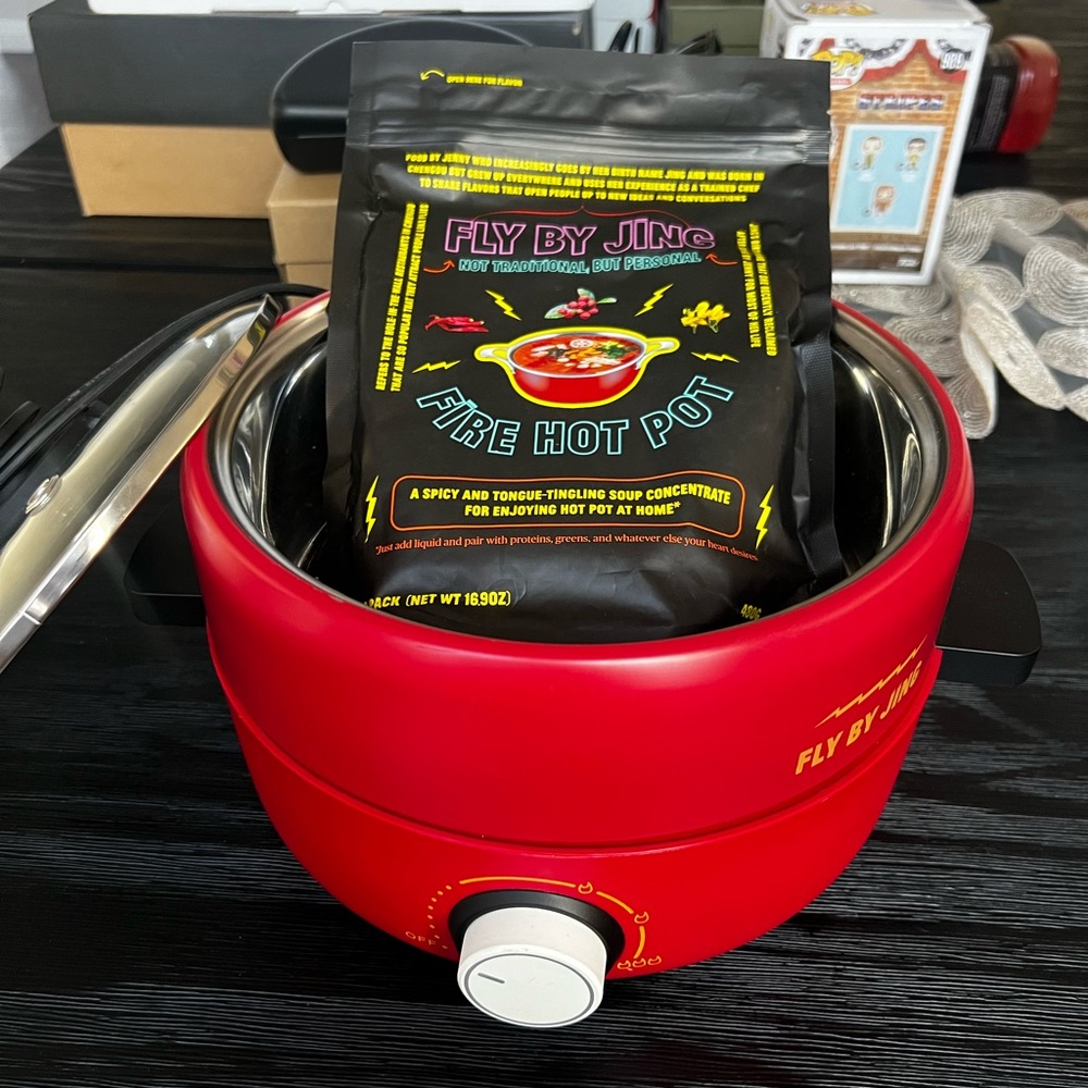 Red Fire Hot Pot Set